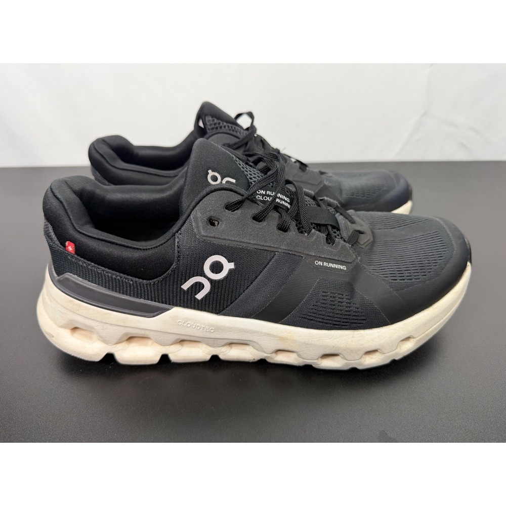 On Running Cloudrunner Black White Road Running Shoes 3ME10140264 Mens 10